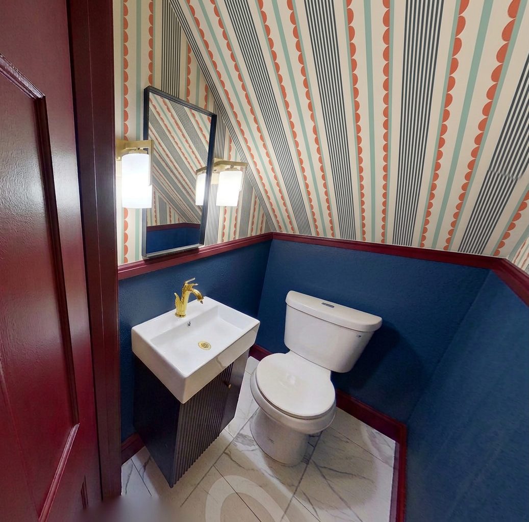 After — Powder Half Bath