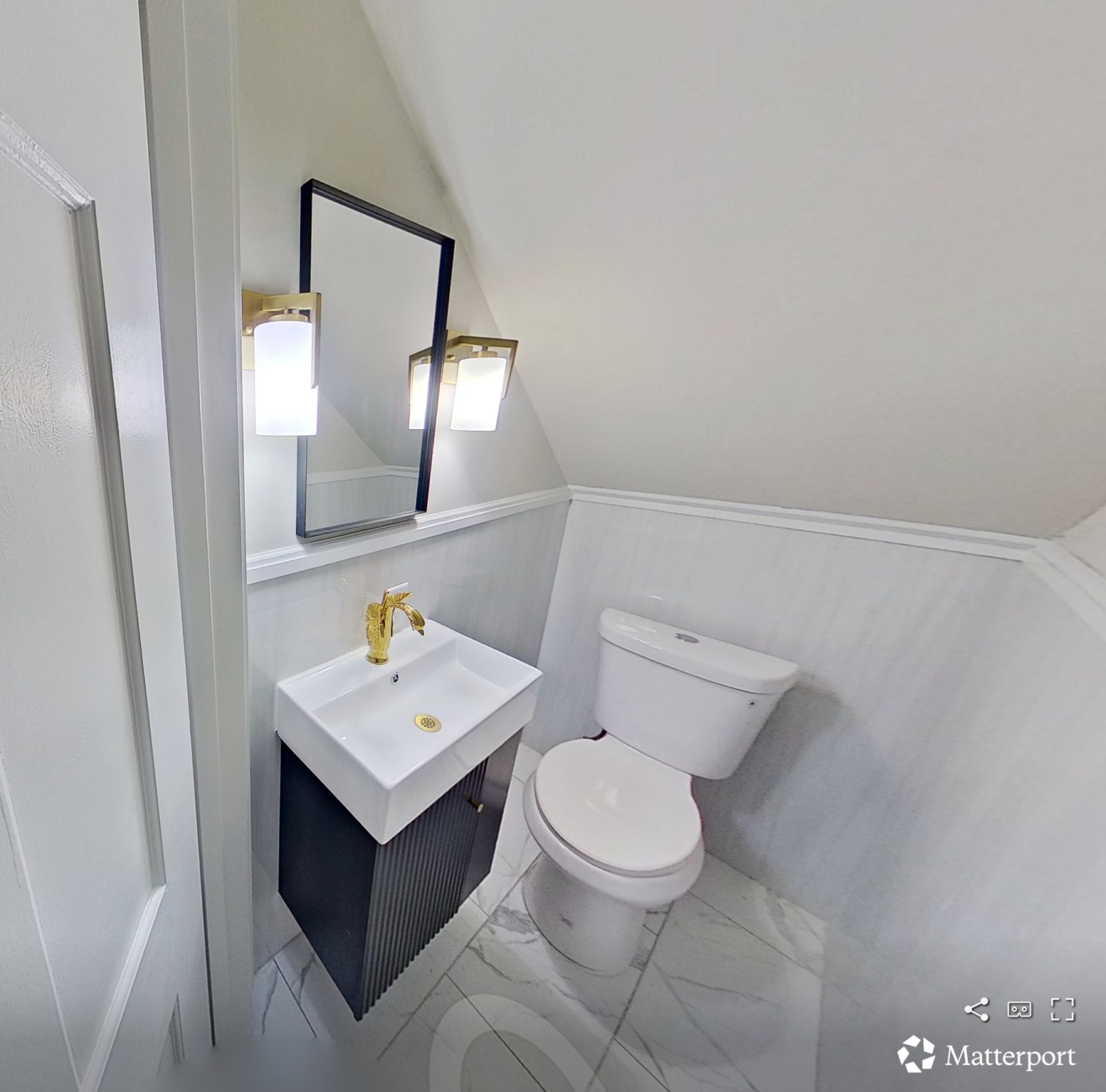Before — Powder Half Bath