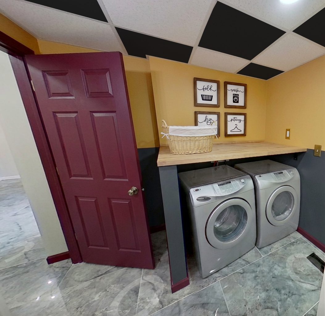 After — Bathroom Near Kitchen