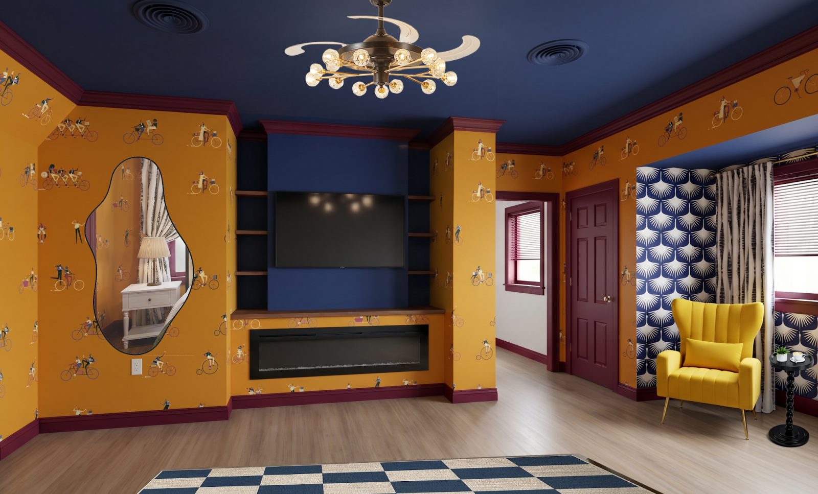 After — Upstairs Large Bedroom — Alternate