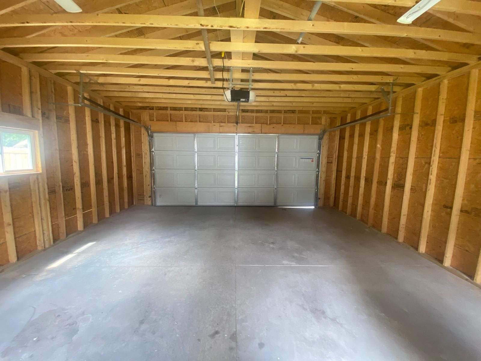 Before — Game Room (Garage)